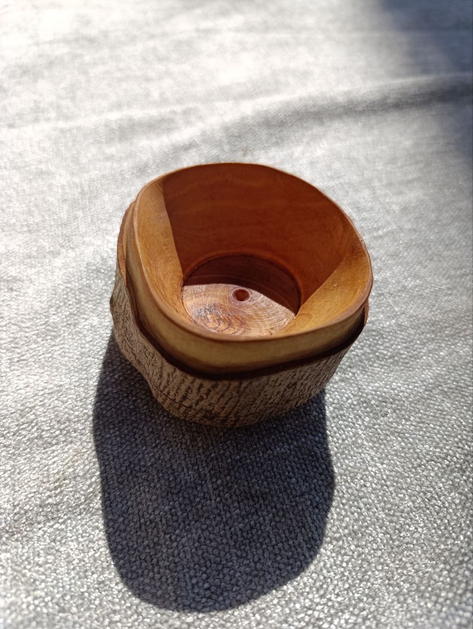 Cuenco corteza naranja